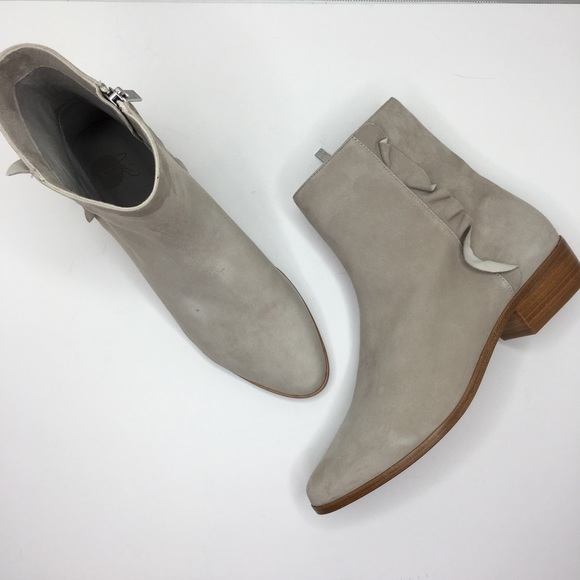 joie laleh ruffle ankle boot